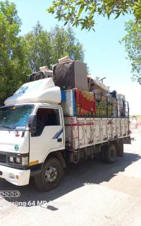 اسباب کشی*جعشه۶متری *نیسان با کارگر وانت تلفنی