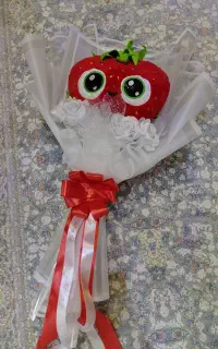 دسته گل عروسکی کیوت