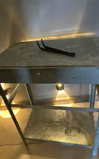 منقل کبابی ایستاده  وگاز