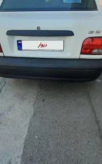 پراید ۹۶ سالم سالم. بی رنگ شاسی ها پلمپ