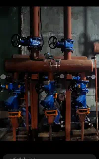 تاسیسات موتورخانه ونصب پمپ ابرسانی