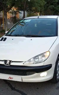 پژو206اس دی مدل۸۶ماشین درحدصفرخشک کم کارکرداستثنای