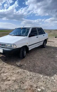 پراید مدل 86 بدون رنگ