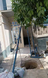 چاه کن چاه فاضلاب