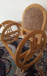 میز تلفن چوبی در حد نو
