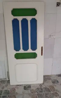 درب چوبی