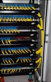 فیوژن فیبر نوری ،کابل کشی دوربین شبکه فیبر