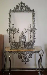 اینه وشمعدان