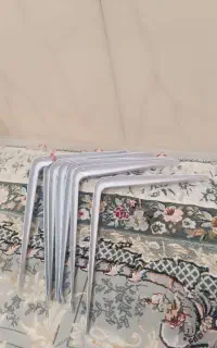 پایه نگهدارنده قفسه و چوب کار گیره دار