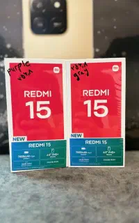 redmi15 شیائومی حافظه ۲۵۶ رم ۸ اکبند