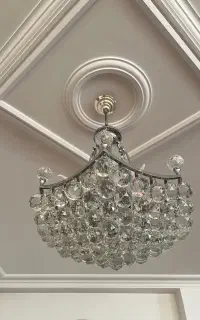 لوستر کریستالی جفت (دوعدد)