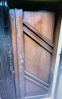 درب آهنی دو لنگه
