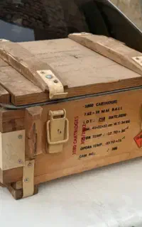 جعبه چوبی باکس صندوق محمات دکوری جنس روس
