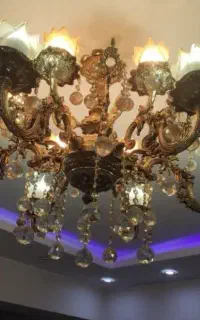 فروش دو عدد لوستر تمیز بدون مشکل