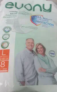 پوشک بزرگسال ۶عدد ۴۰۰تومن