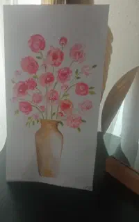 نقاشی گلدان