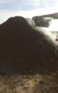 کودگاوی سوخته نرم خاک باغچه