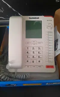گوشی تلفن برند تکنیکال مدل TEC 6112S