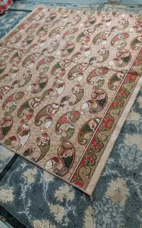 گلیم فرش شیک زیبا تمیز نو