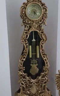 ساعت ایستاده چوب راش