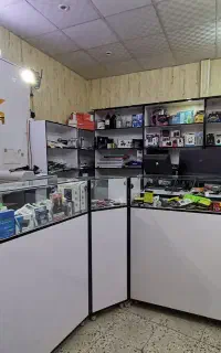 دکور مغازه mdf سفید