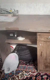 میز تحریر با صندلی چرخان