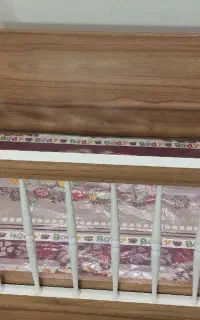 تخت نوزادی در حد نو و اصلا استفاده نشده