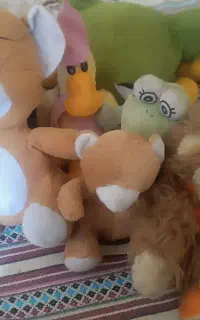 تعداد۹عدد آدمک پارچه ای بفروش میرسد