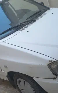 پراید ۱۳۲ سفید مدل ۹۰