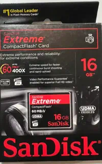 رم Sandisk 16 GB CF