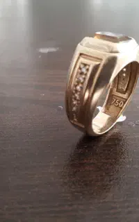 انگشتر طلا مردانه
