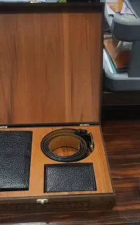 ست چرم کمربند ،کیف دستی مدارک،کیف کارت ..