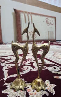 مجموعه دکوری‌های برنجی اصیل و سنگین یکجا یا تک