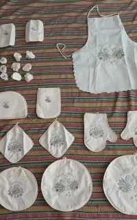 سرویس آشپزخانه کاملا سالم و نو  مناسب جهیزیه