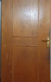 درب چوبی