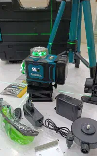 تراز لیزری ماکیتا ۱۶خط نور سبز وسایل کامل Makita