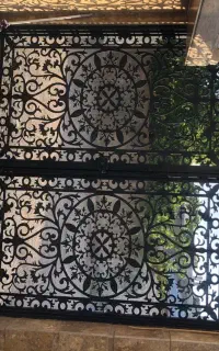 درب اهنی برش لیزری