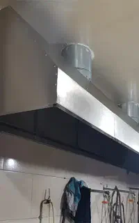 کانال کشی کولر و کانال سازی کولر آبی هود صنعتی