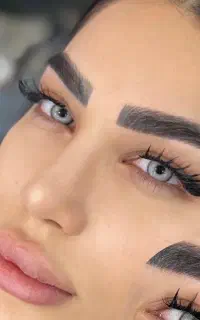 مژه هیدن کاشت ۶۰۰ و لیفت ابرو ۷۰۰  (آموزش ۷تومن