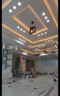 برق کاری.اجرای انواع لاین نوری و هالوژن و آیفون