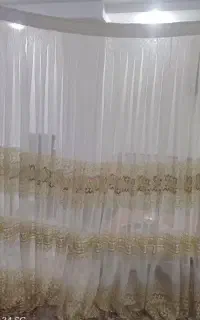 پرده خامه دوزی