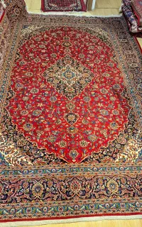 قالی ۱۲متری کاشان قطبی