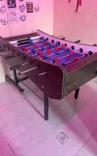 فوتبال دستی تاشو پایه فلزی قابل حمل