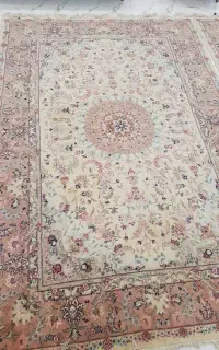 دو تخته فرش دستباف کاشمر