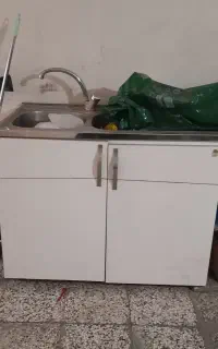 کابینت ام دی اف زیر سینگ با سینگ و شیرالات ۹۵۰۰۰۰۰