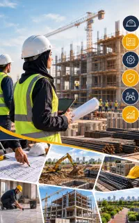 سرپرست کارگاه شو مدیریت و اجرای پروژه‌های ساختمانی