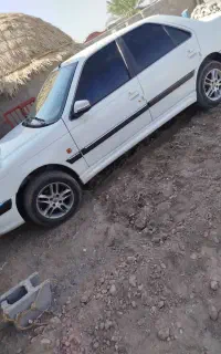 پژو پارس سال مدل 92 بی رنگ بی ضربه