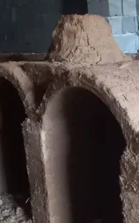 ساخت کوره سنتی استاندارد زغال فشرده با اکیپ کامل