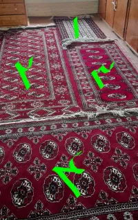 قالیچه وفرش دستبافت نو