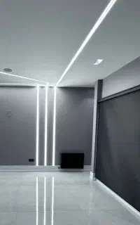 دیوارکاذب توکارلاین۱۶میل کد۳لاینرخطی لبه دار پیچی